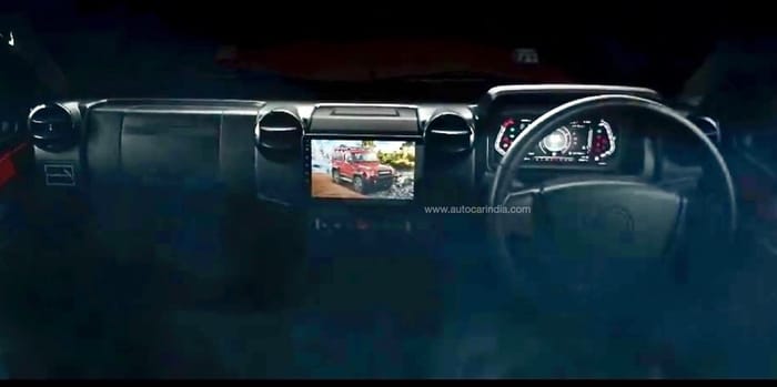 New Force Gurkha interior, features revealed